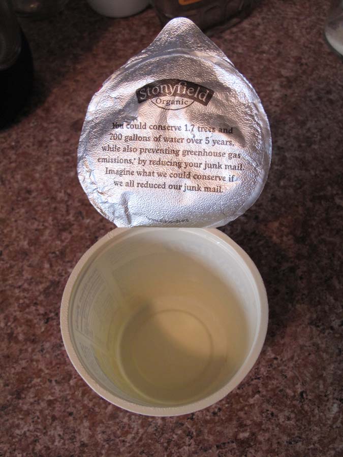 Yogurt Lid